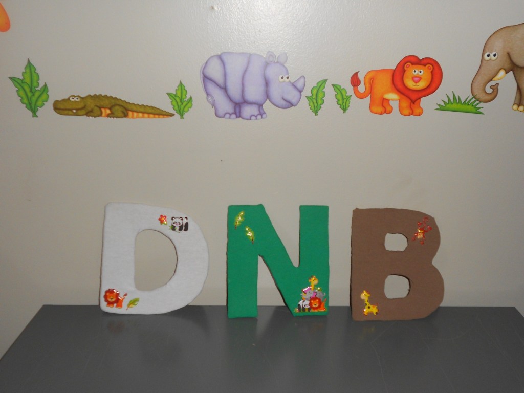 DIY Cardboard Letters&nbsp;Project