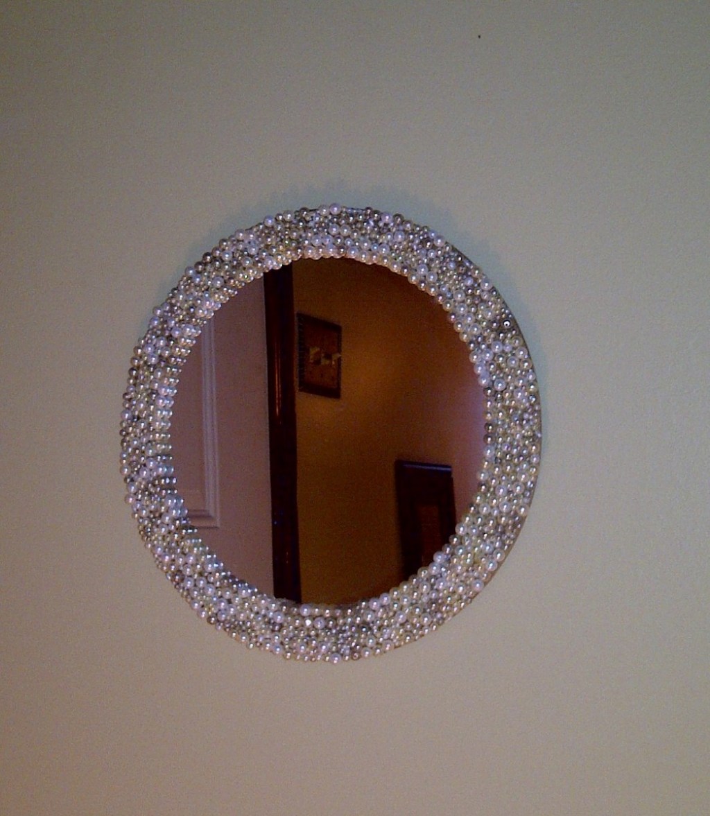 DIY Pearl Mirror