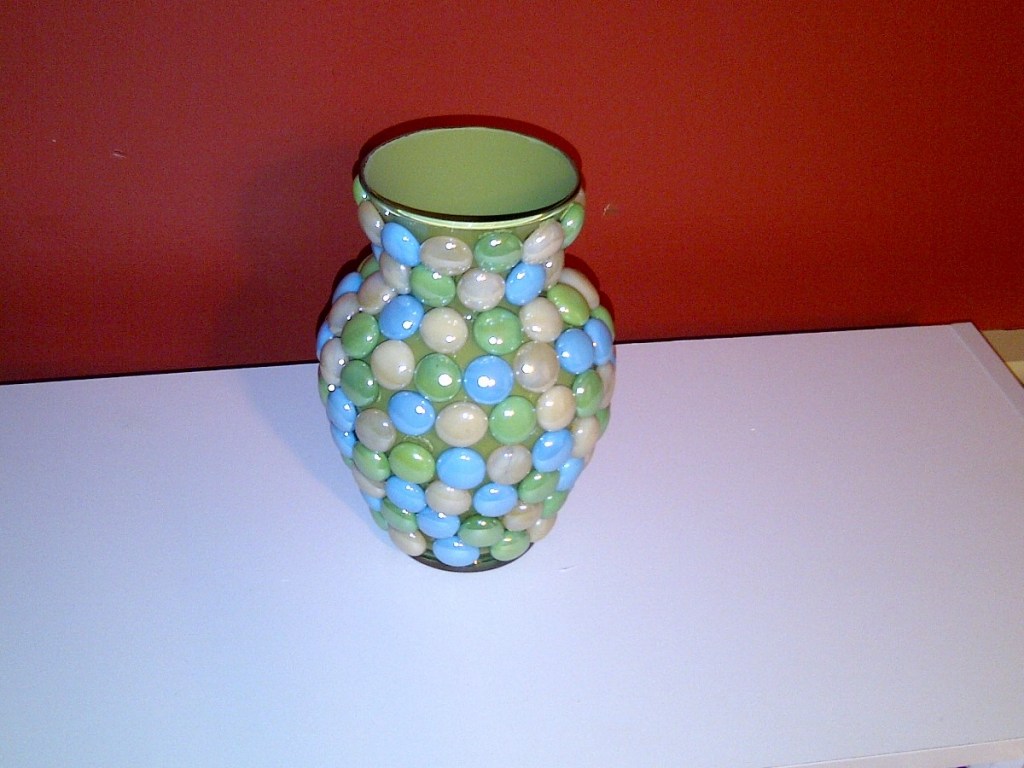 Glass Gem Vase