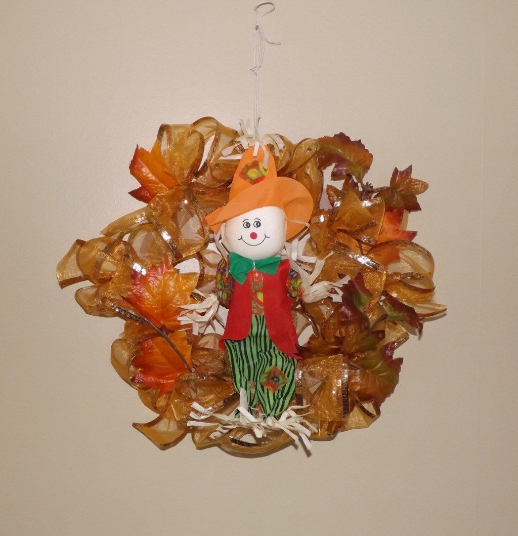 DIY Inexpensive Fall&nbsp;Wreath