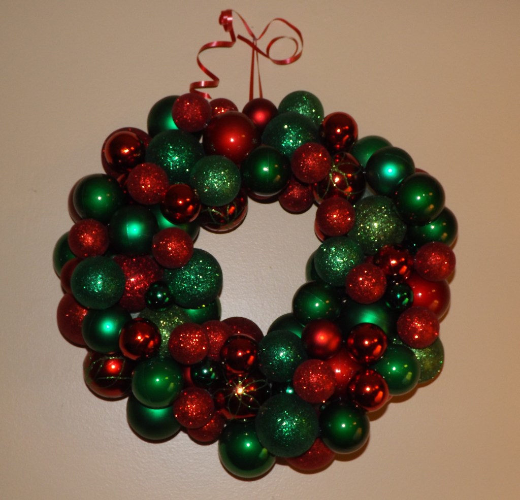 DIY Ornament Wreath