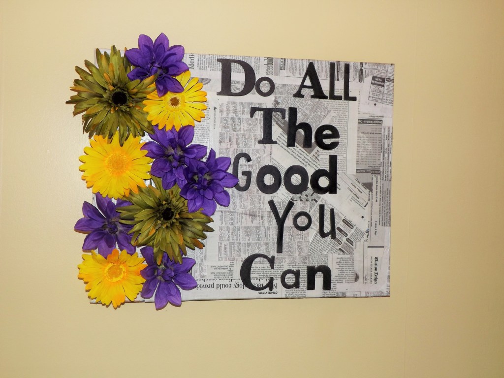 Newspaper Canvas Art