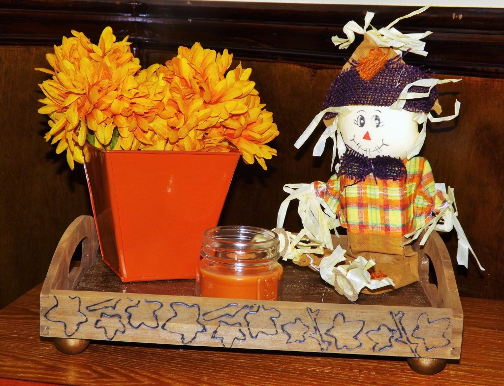 Coffee Stained and Wood Burned&nbsp;Tray