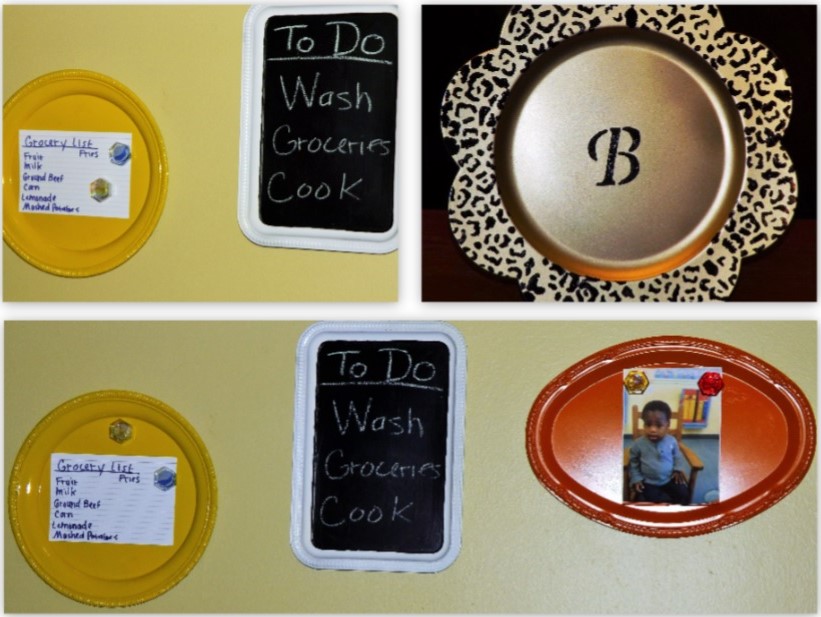 Charger Plate and Metal Tray&nbsp;Crafts