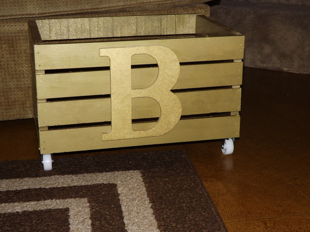 DIY Rolling Storage&nbsp;Crate