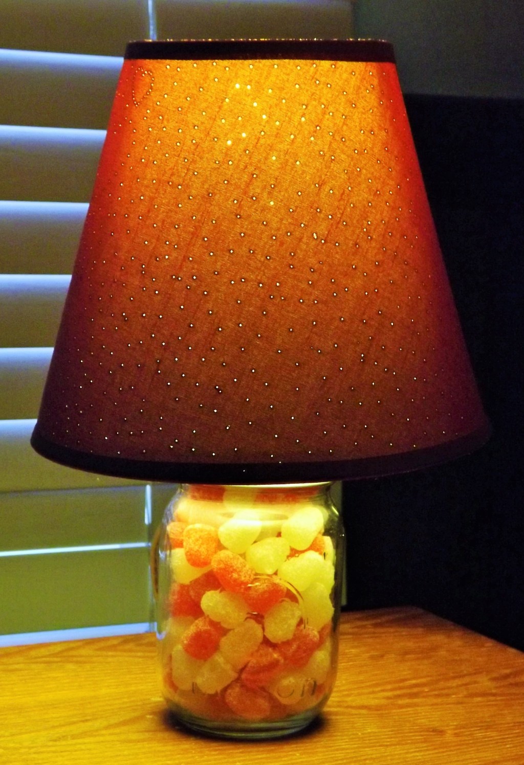 Valentine’s Day Mason Jar&nbsp;Lamp