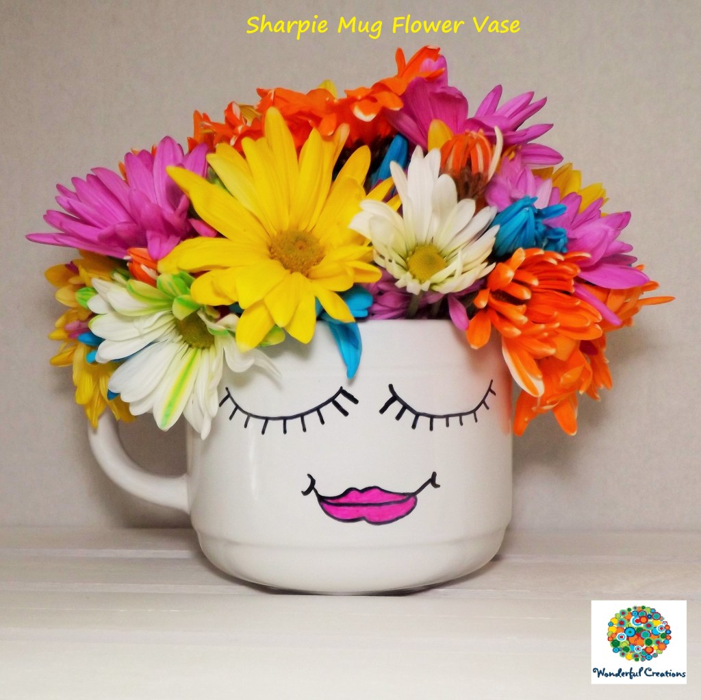 Sharpie Mug Flower&nbsp;Vase