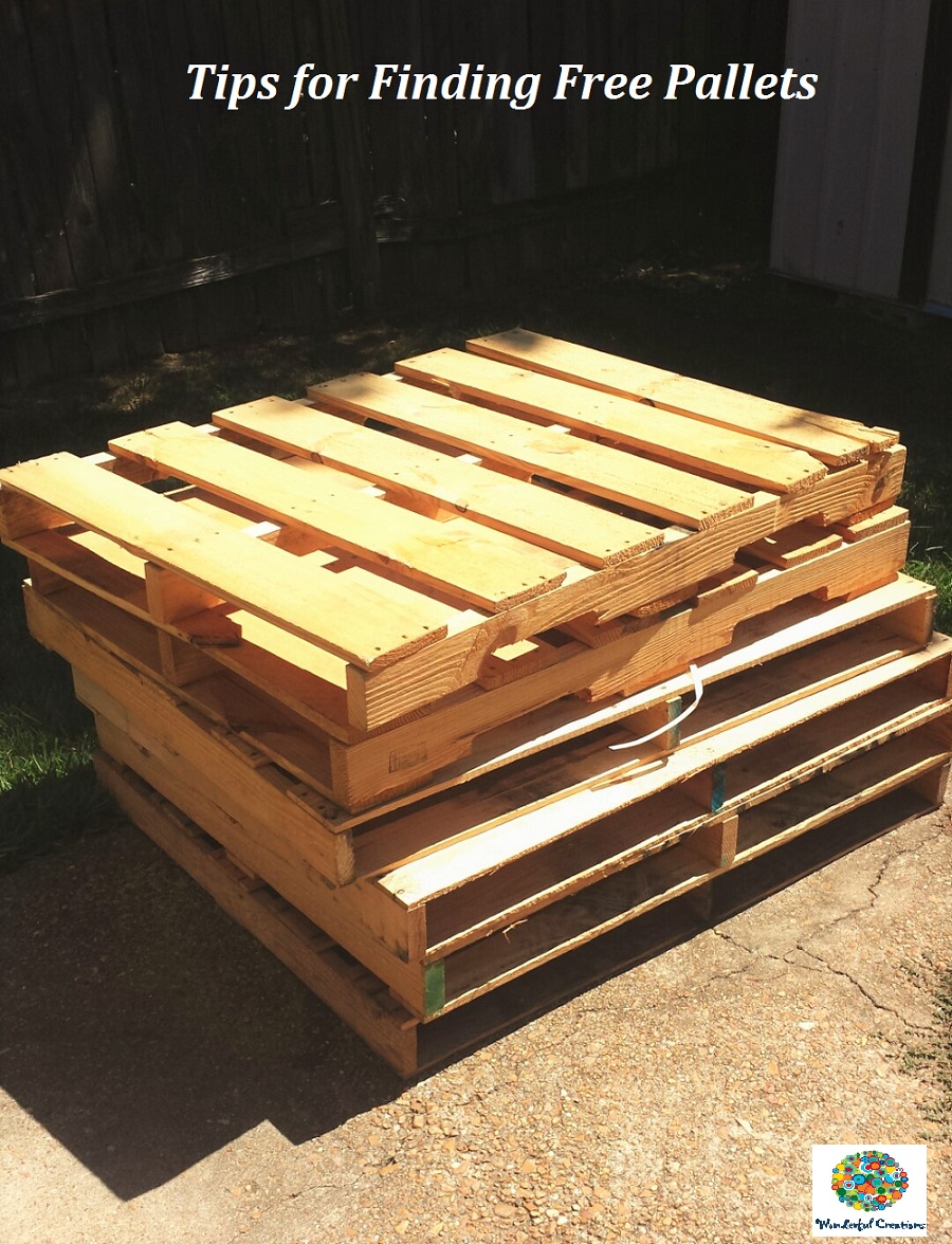 Tips for Finding Free Pallets and Other&nbsp;Materials