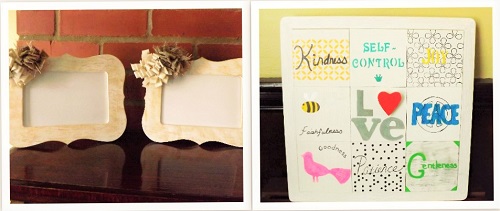 Wood Tile Board and&nbsp;Frames