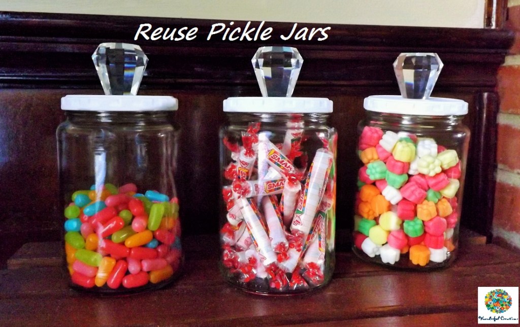 Reuse   Pickle Jars