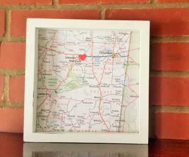 Map Shadow Box