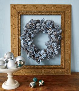 Pinecone wreath