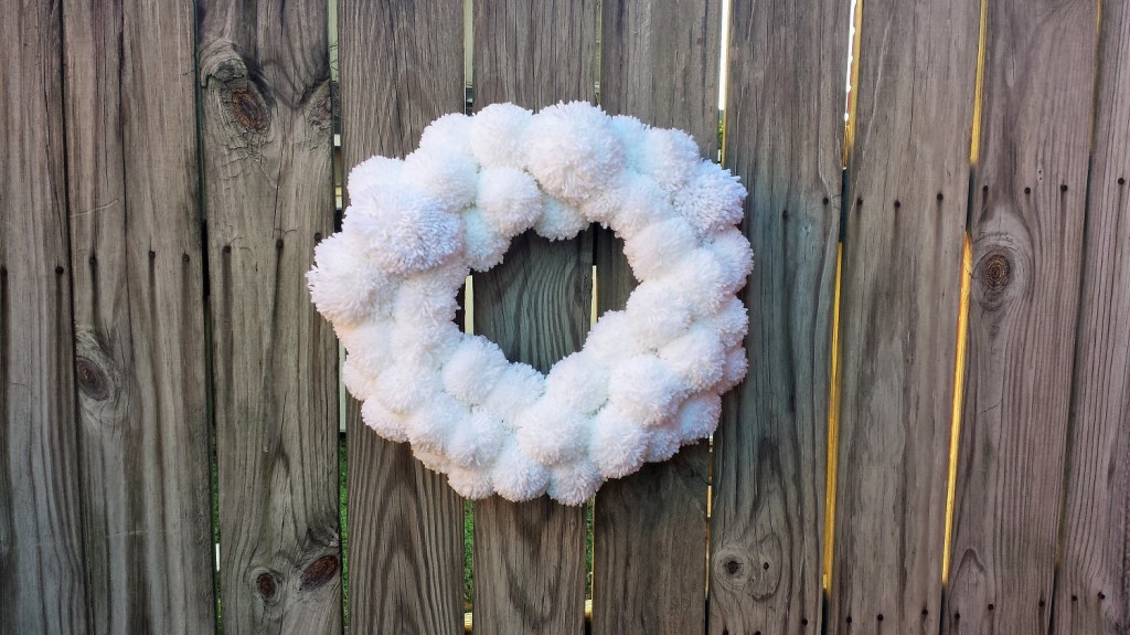 Pom Pom Wreath