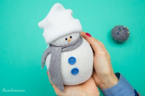 Sock Snow Man