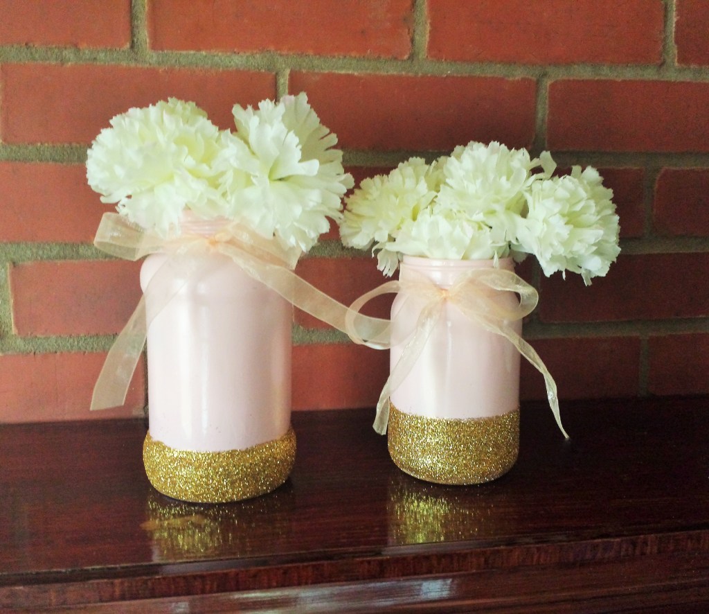Paint and Glitter&nbsp;Jars