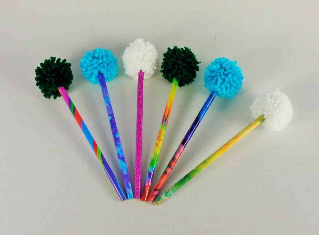 Pom Pom Pencils