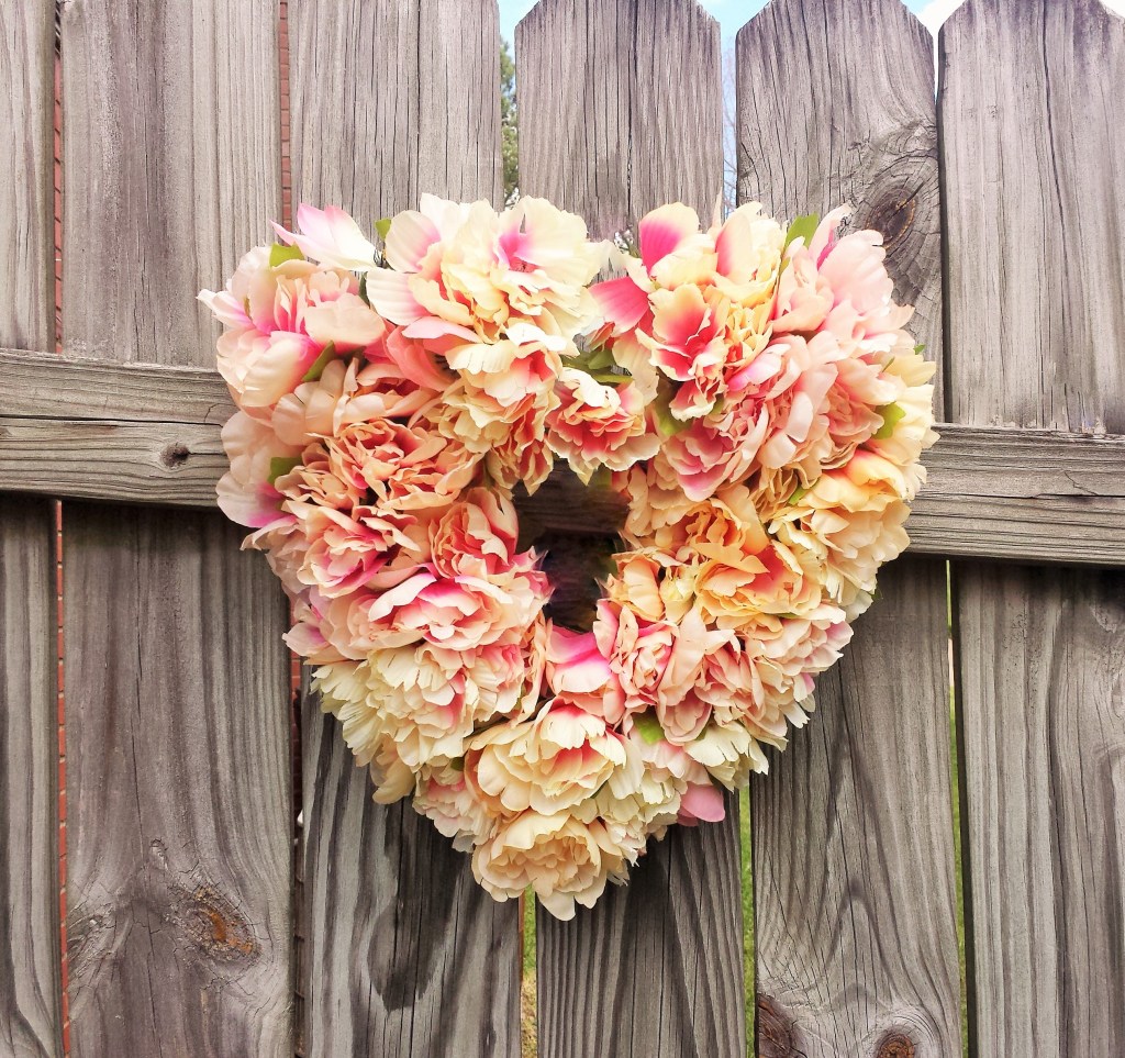 Floral Heart Wreath