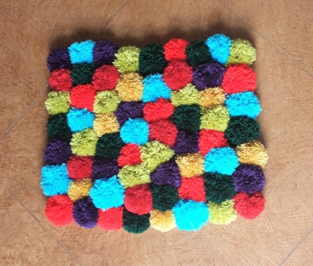 pompom rug 5
