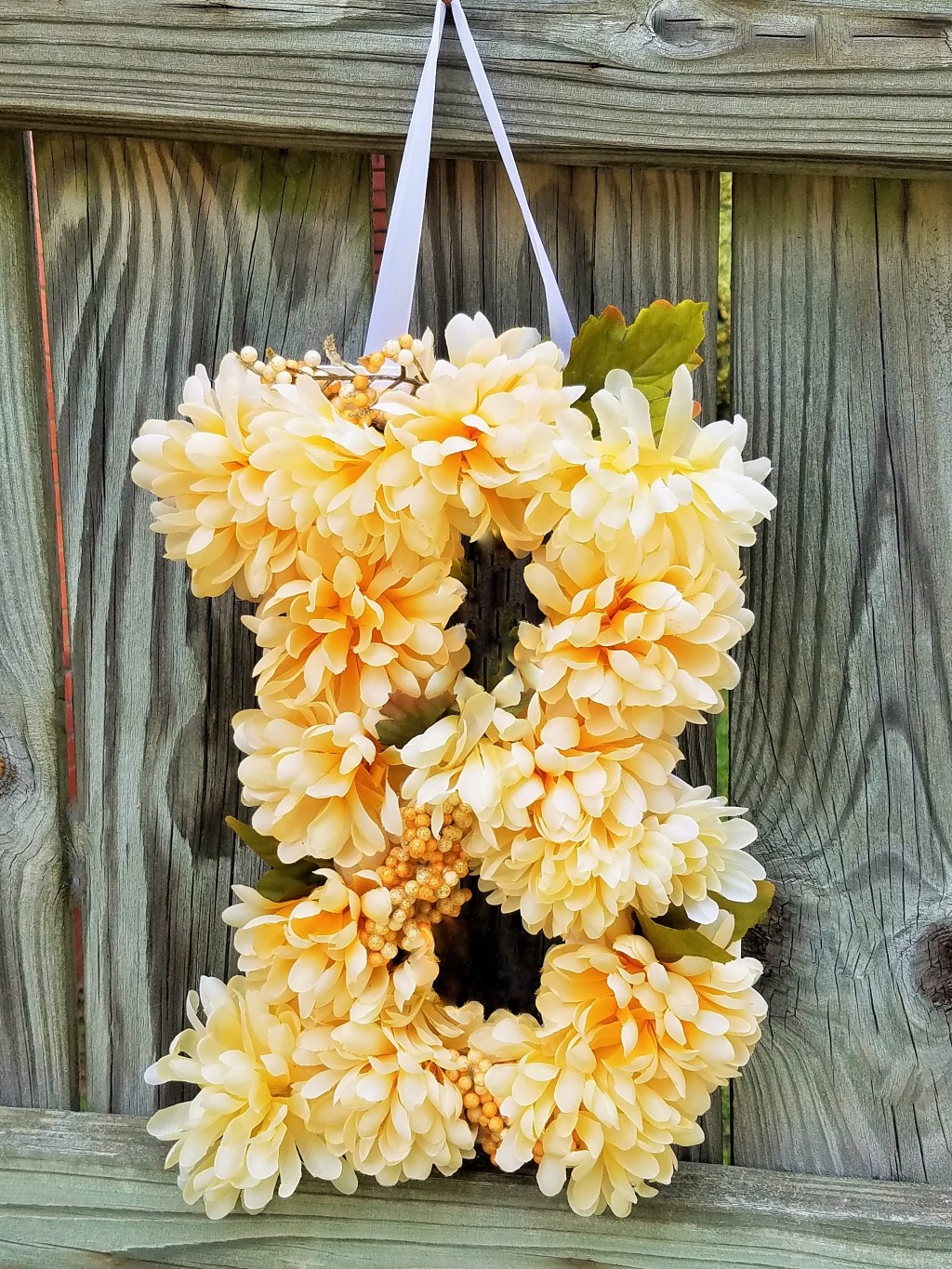DIY Floral Letter