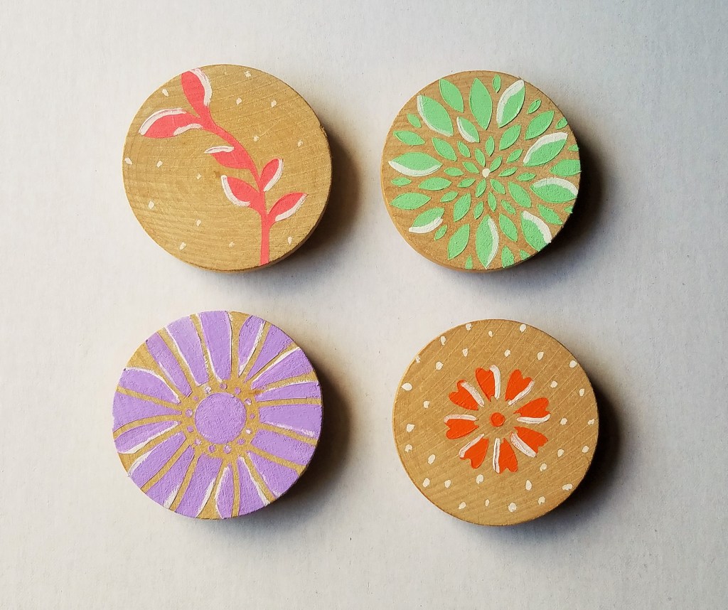 Wooden Disc Magnets