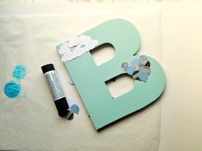Chipboard Letter 5
