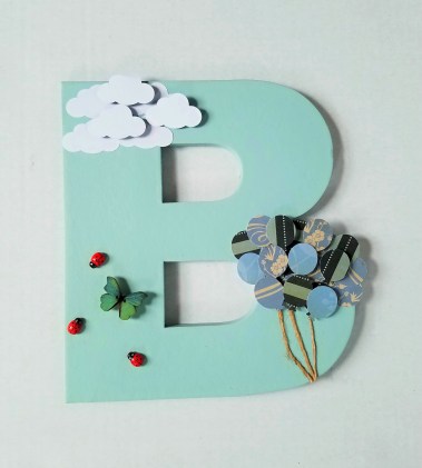 Chipboard Letter 6