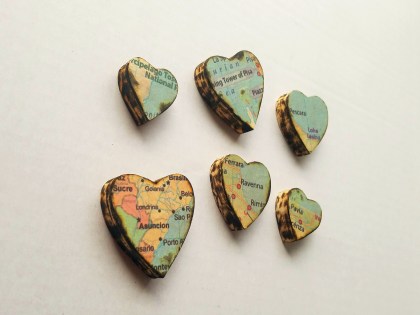 Wood Hearts 7
