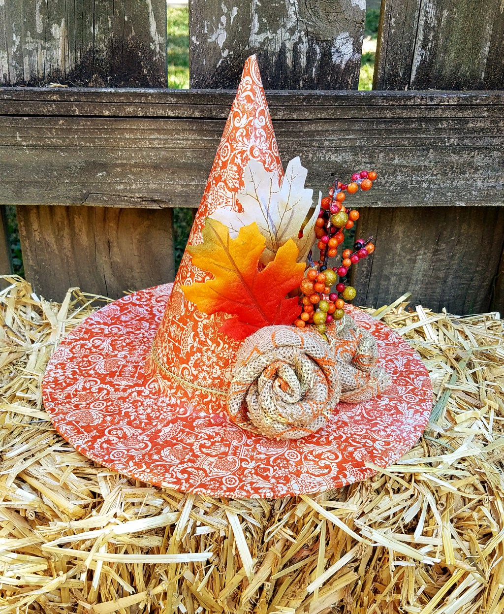 Decoupage a Witch&nbsp;Hat