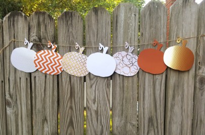 pumpkin-garland