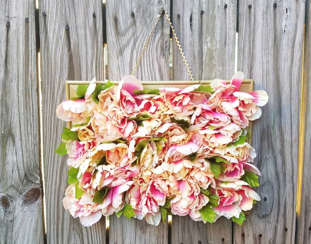 DIY Flower Frame