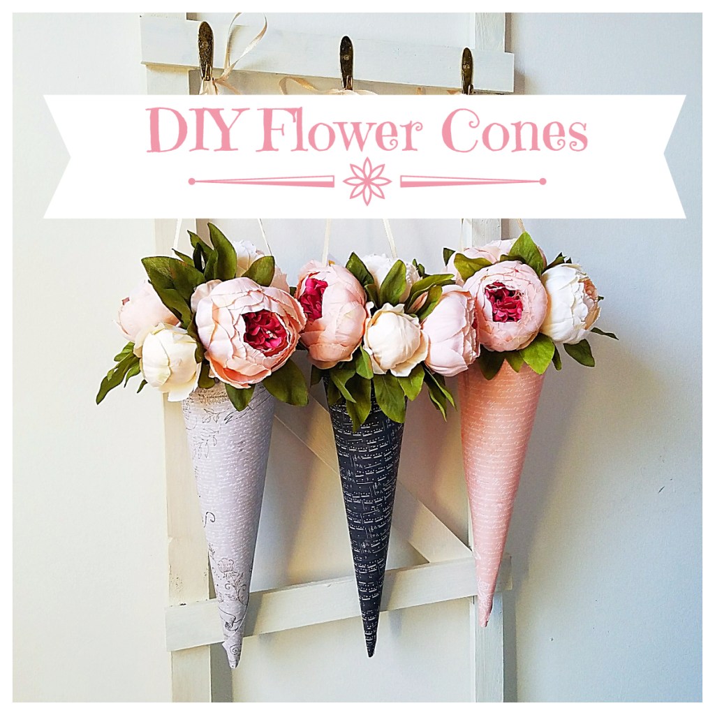 DIY Flower Cones