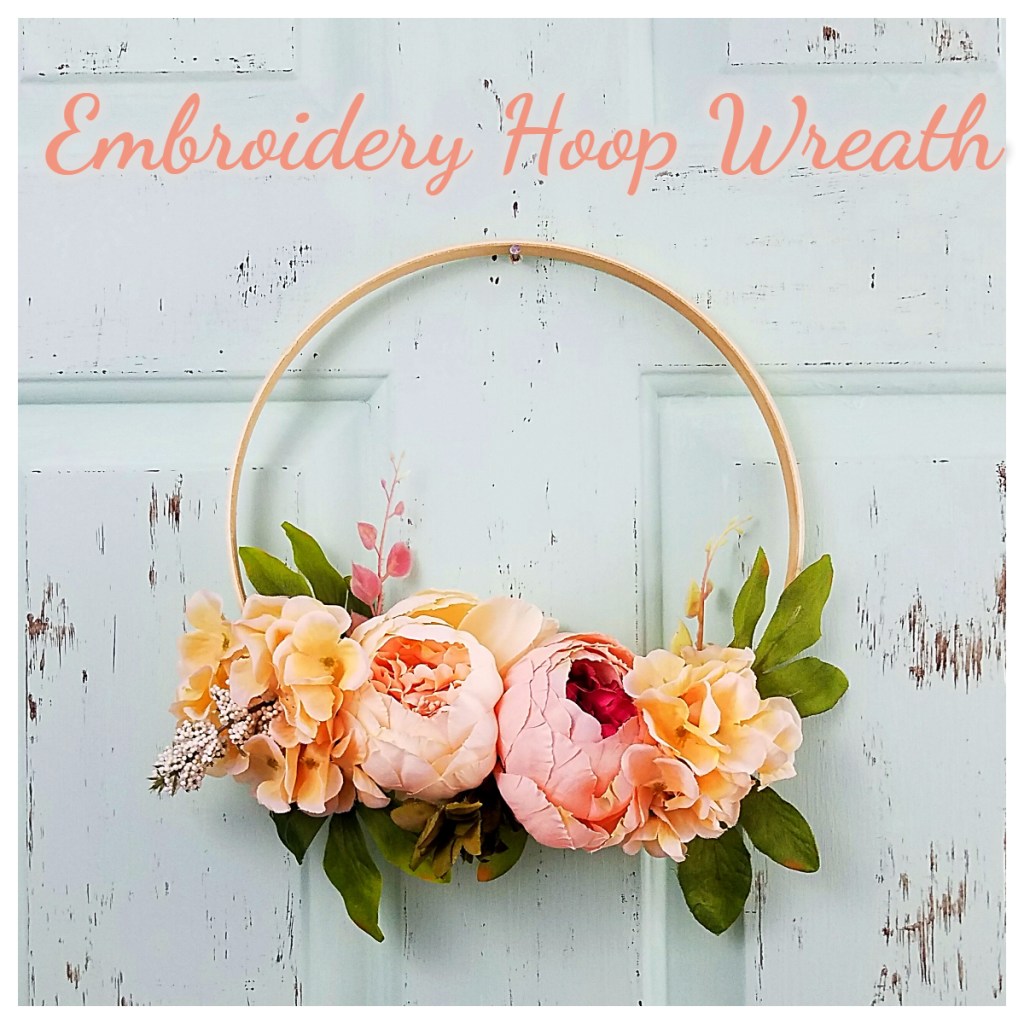 Embroidery Hoop Wreath