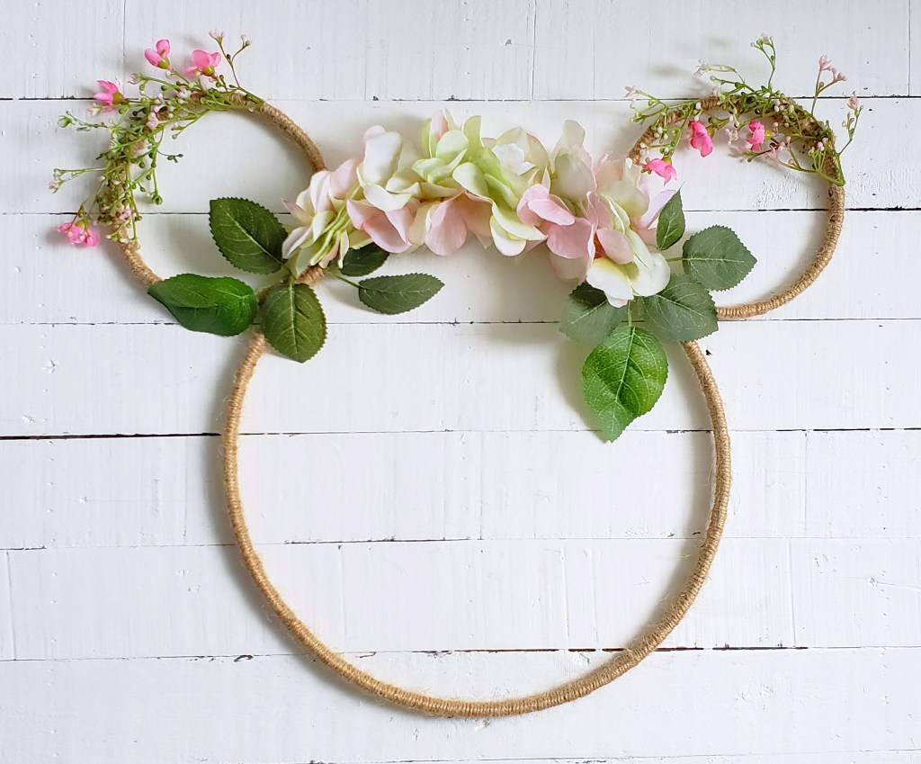 Mickey Inspired Hoop&nbsp;Wreath