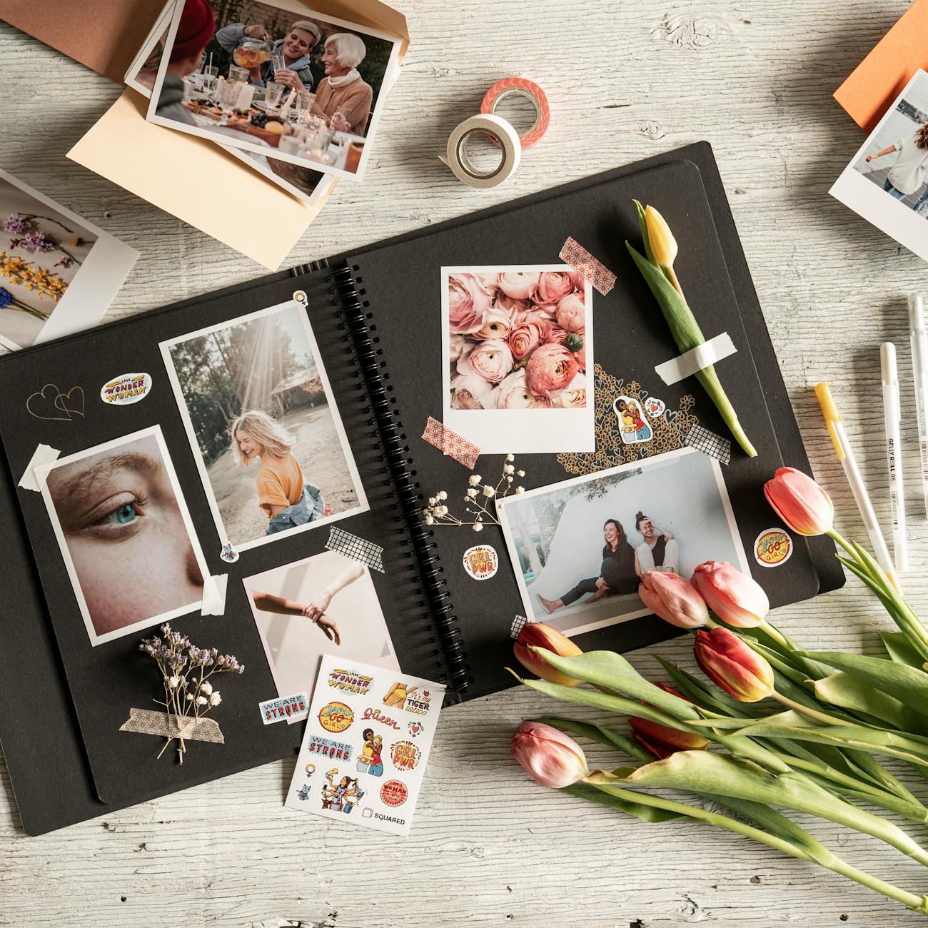 photo album and decoration