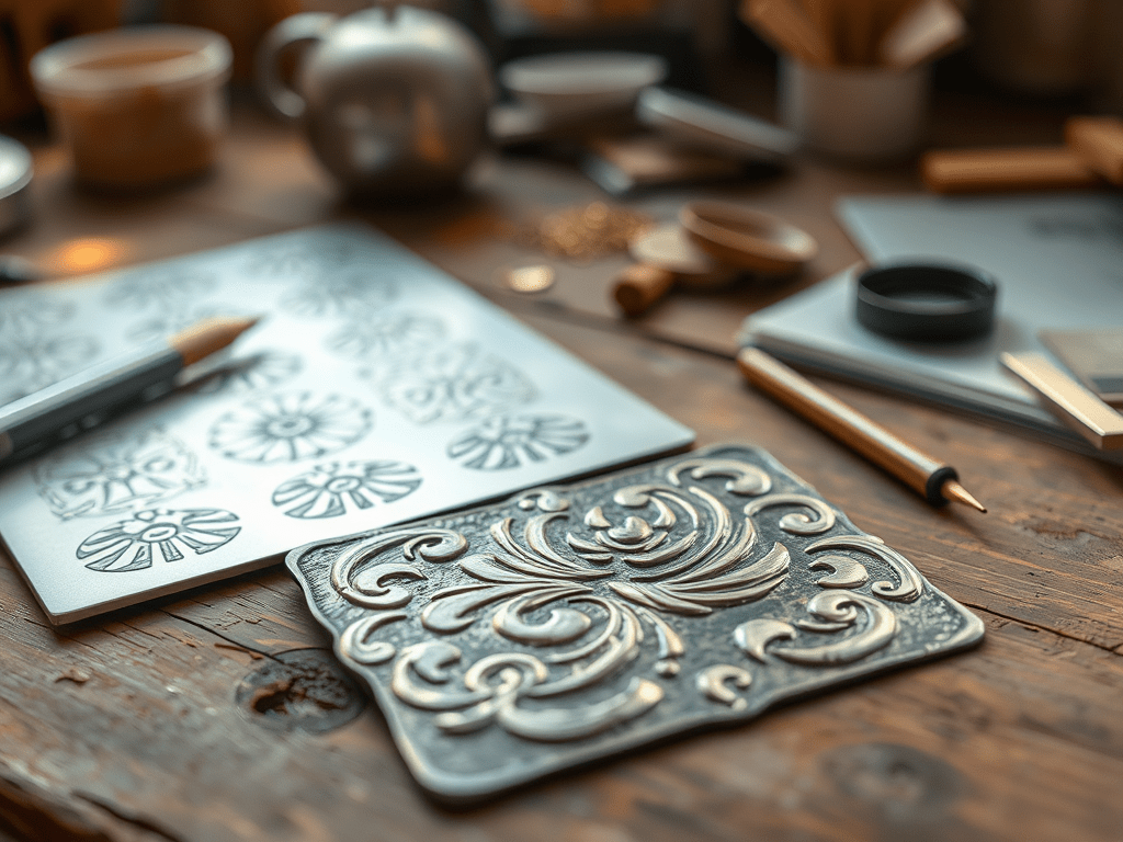 Metal Embossing Techniques for&nbsp;Beginners